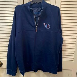 Tommy Bahama Tennessee Titan gently use quarter zip